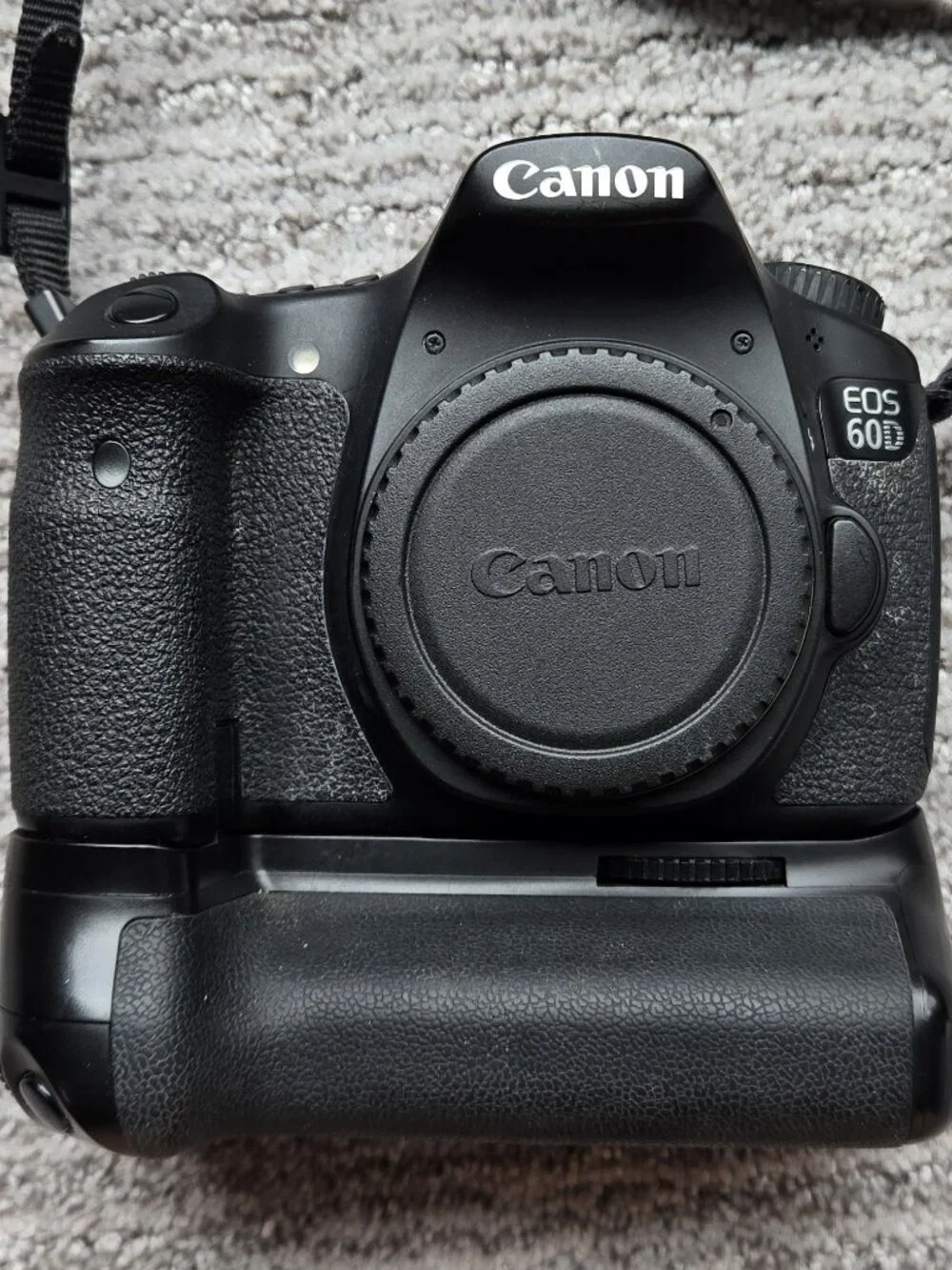 Canon EOS 60D Camera Body with Battery Grip